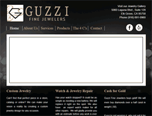 Tablet Screenshot of guzzifinejewelers.com